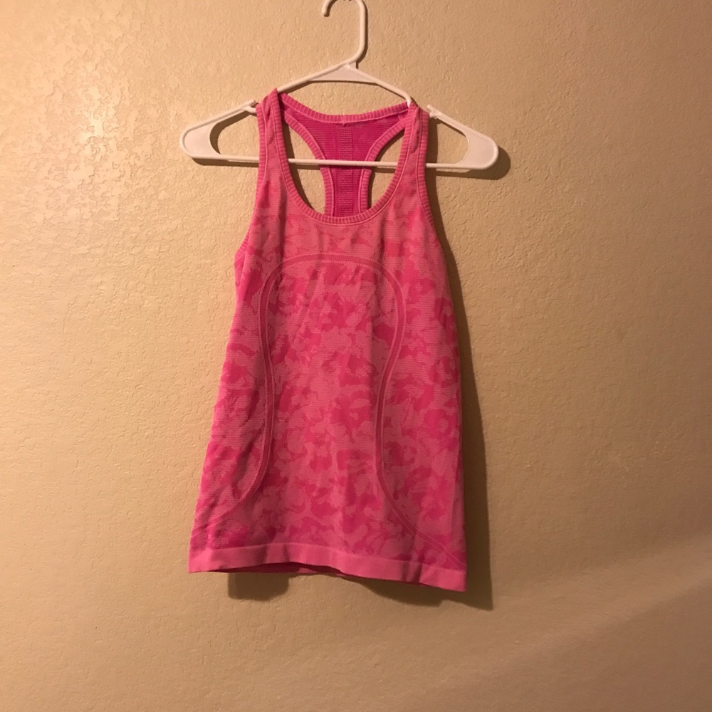 Pink Camo Tank Top by Lululemon